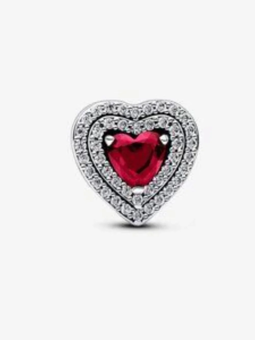 Sparkling Levelled Heart Charm